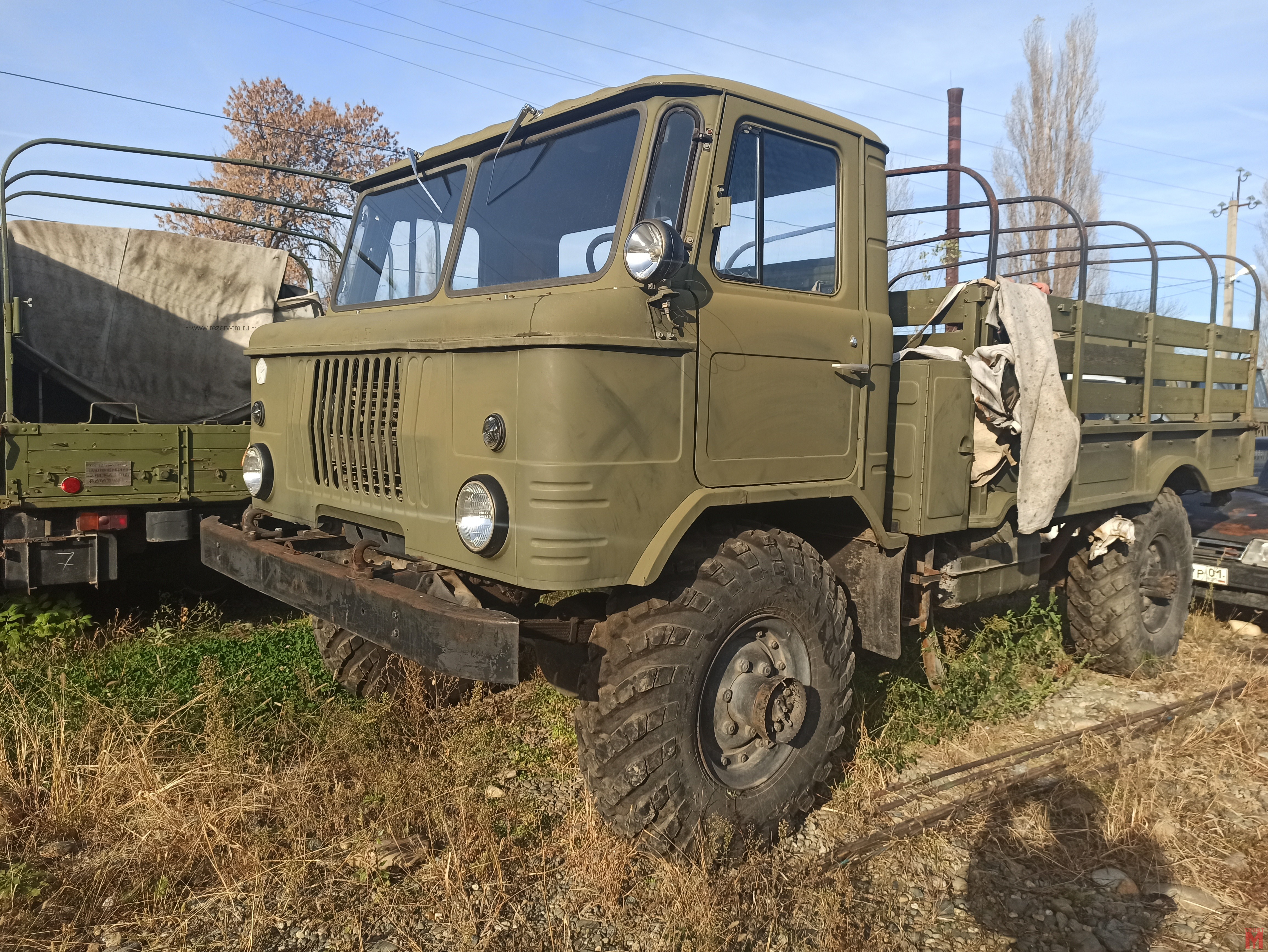 Автомобиль ГАЗ -66 бортовой (тент)